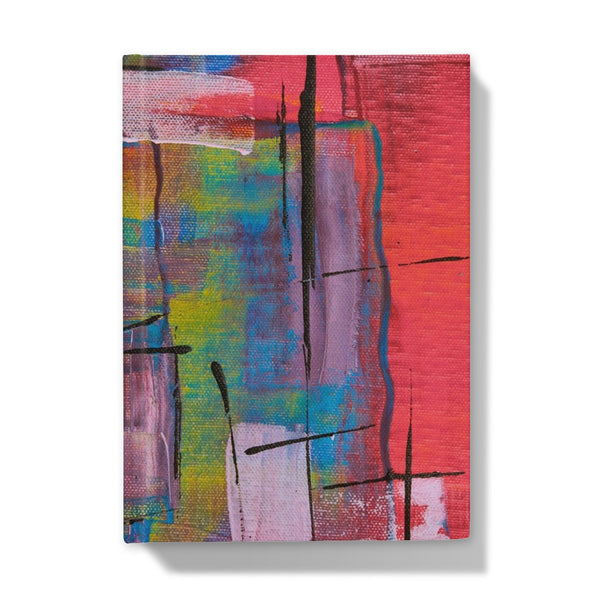 Abstract Close Up Hardback Journal