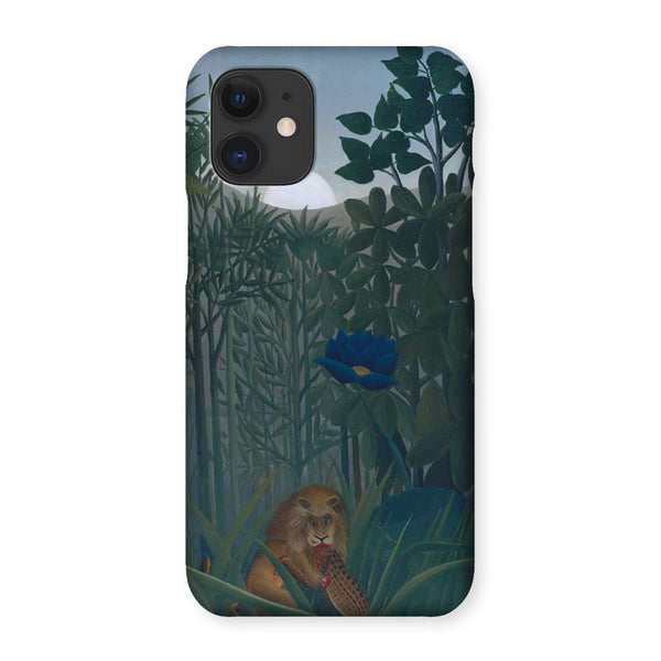 Tropical Forest & The Lion Snap Phone Case