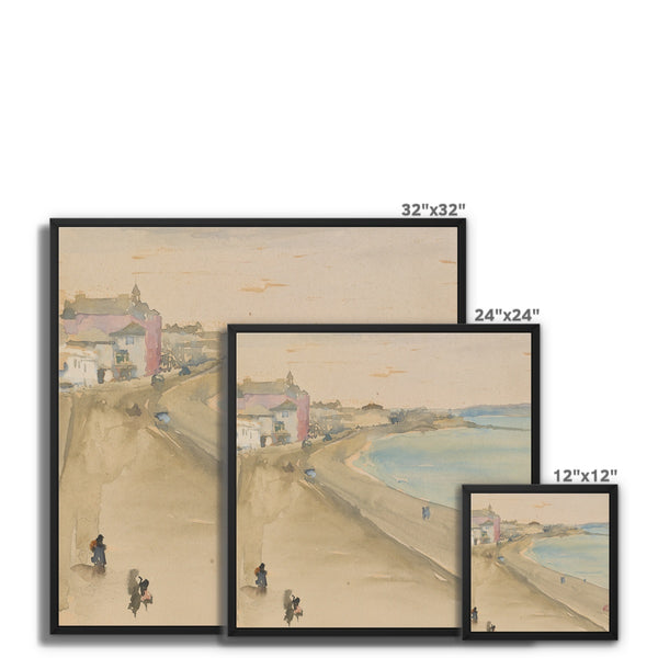 St. Ives, Cornwall (1884) Framed Canvas