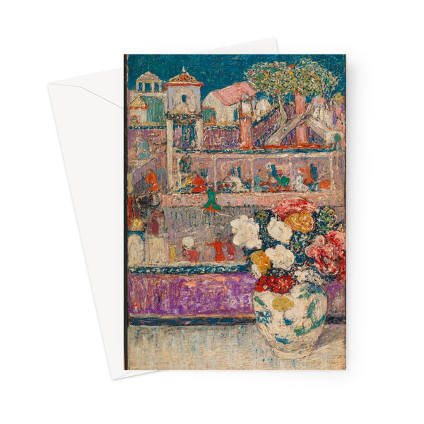 Begonias Greeting Card