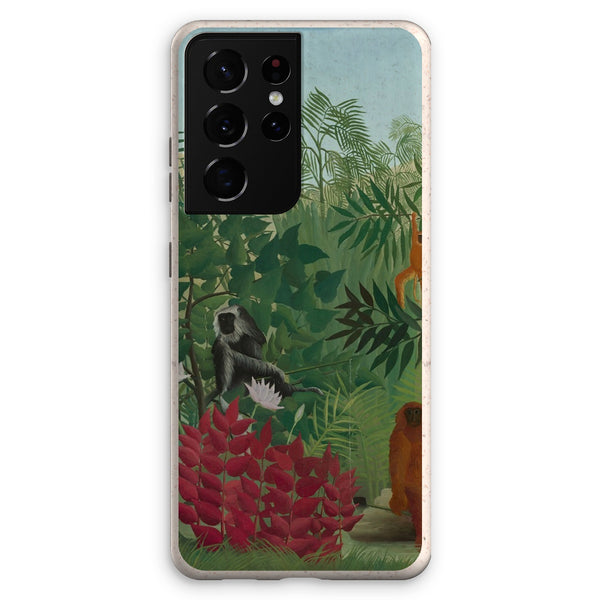 Tropical Forest & Monkeys Eco Phone Case