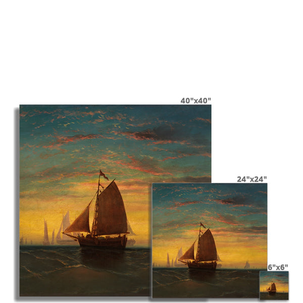 Boston Harbour Wall Art Poster