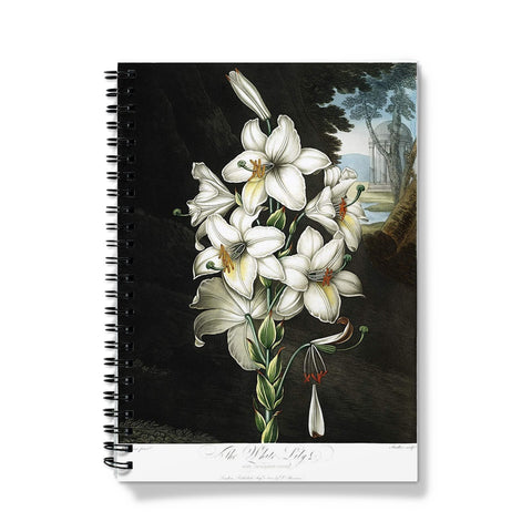 White Lilies Notebook