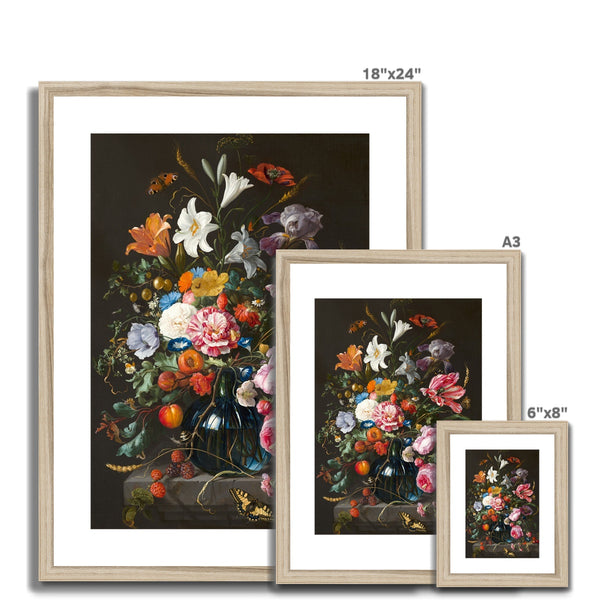 Vase of Flowers Framed & Mounted Print