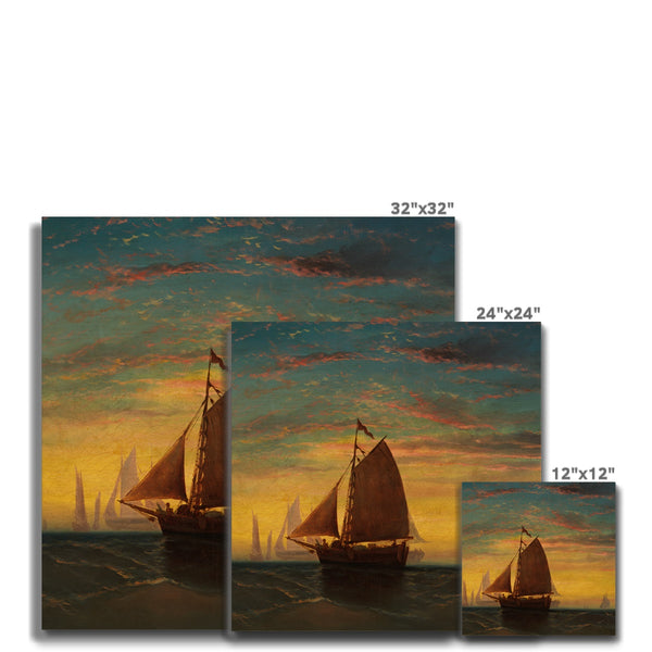 Boston Harbour Canvas