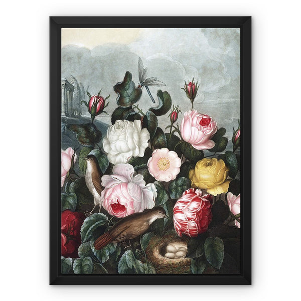 Roses Framed Canvas