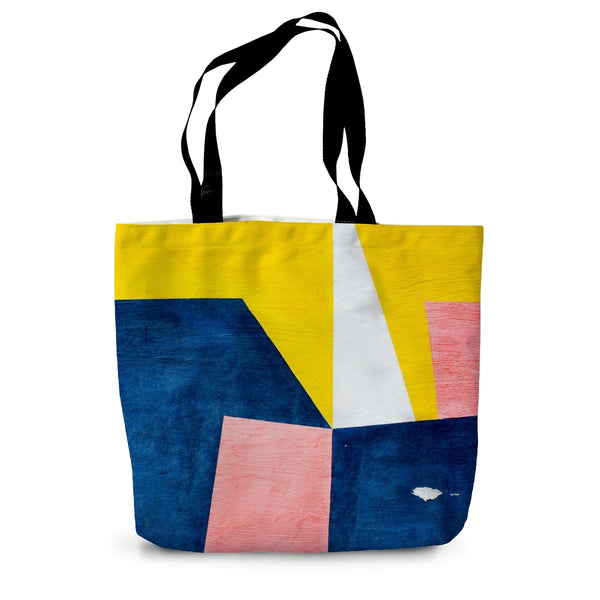 Contemporary Abstract Canvas Tote Bag