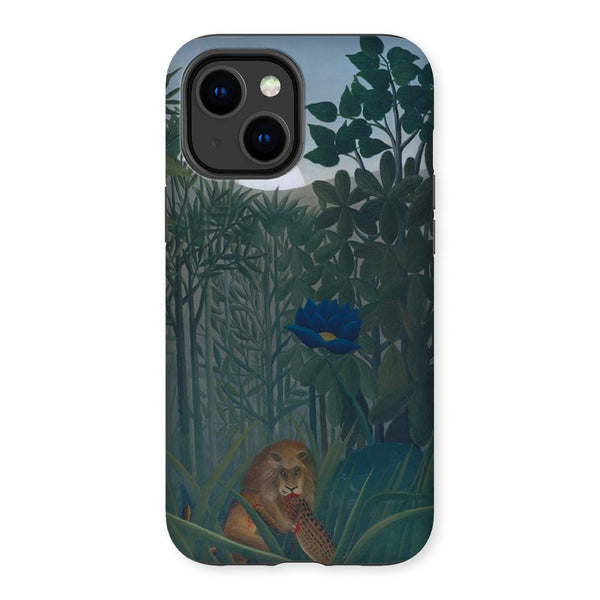 Tropical Forest & The Lion Tough Phone Case