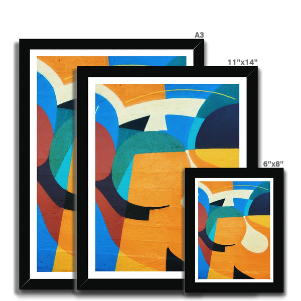 Abstract Vibe Framed Print