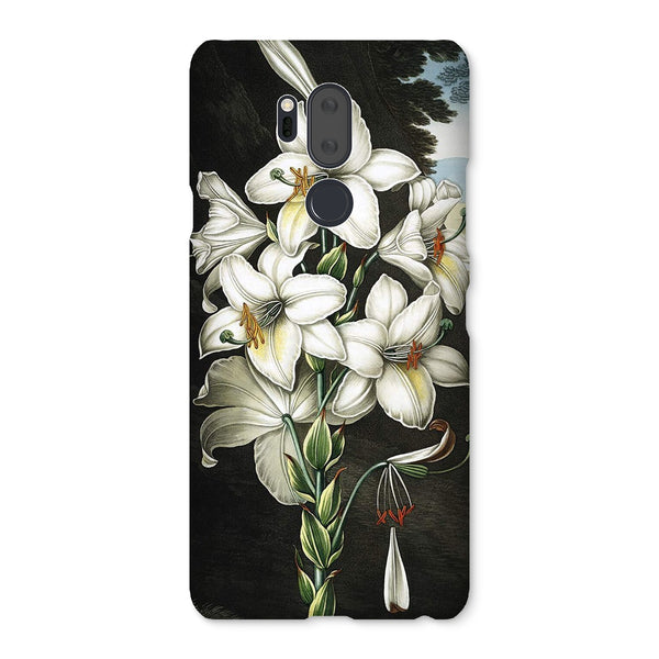 White Lilies Snap Phone Case