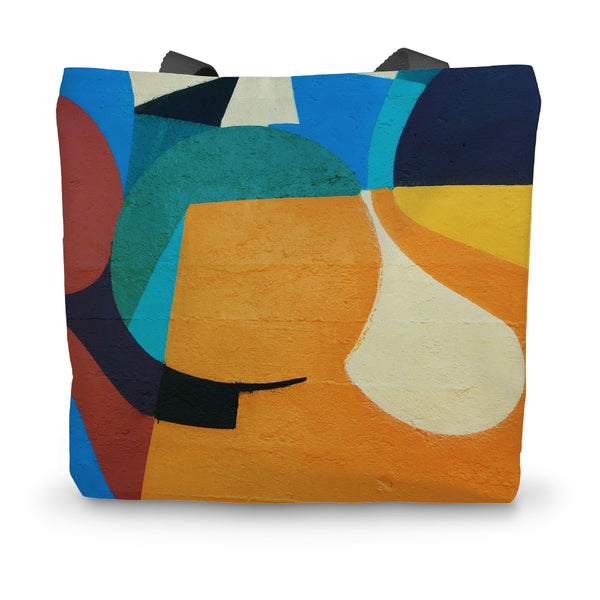 Abstract Vibe Canvas Tote Bag