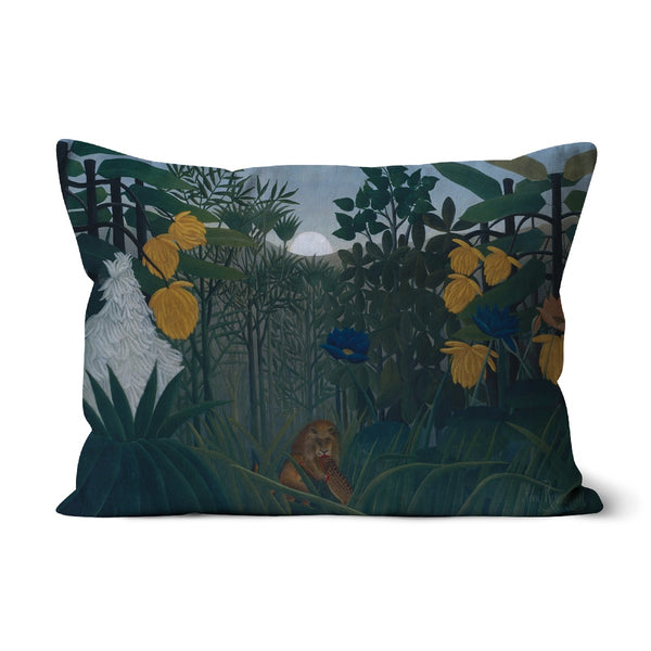 Tropical Forest & The Lion Cushion