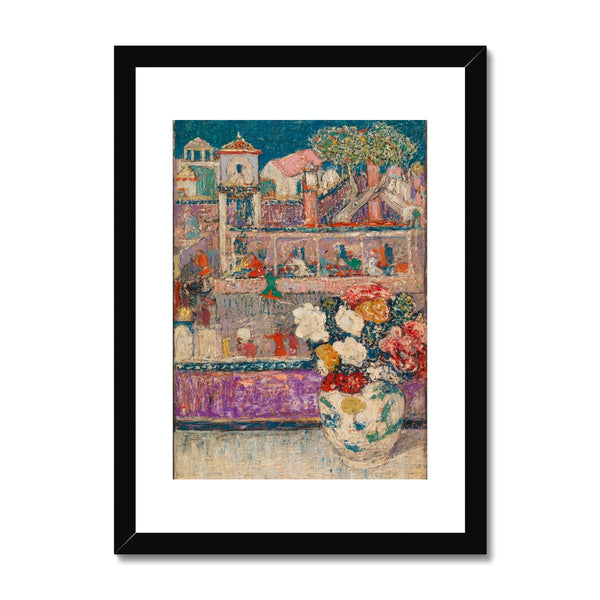 Begonias Framed & Mounted Print