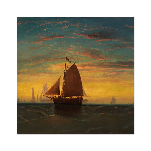 Boston Harbour Wall Art Poster