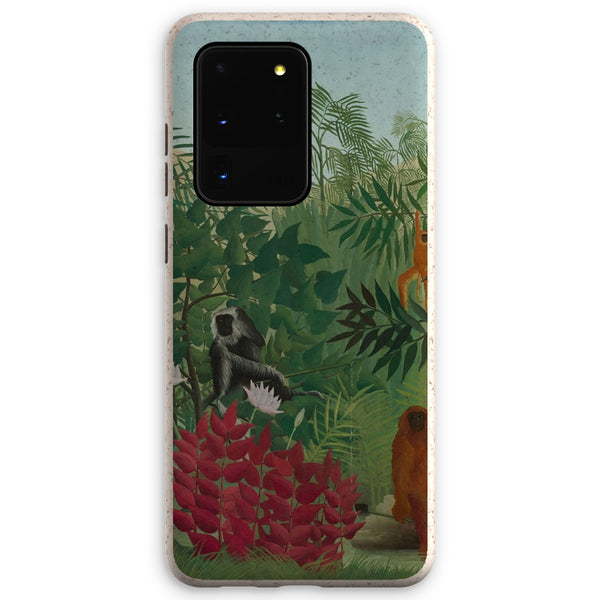 Tropical Forest & Monkeys Eco Phone Case