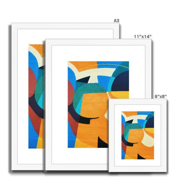 Abstract Vibe Framed & Mounted Print