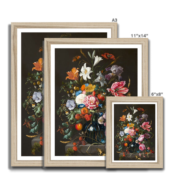 Vase of Flowers Framed Print