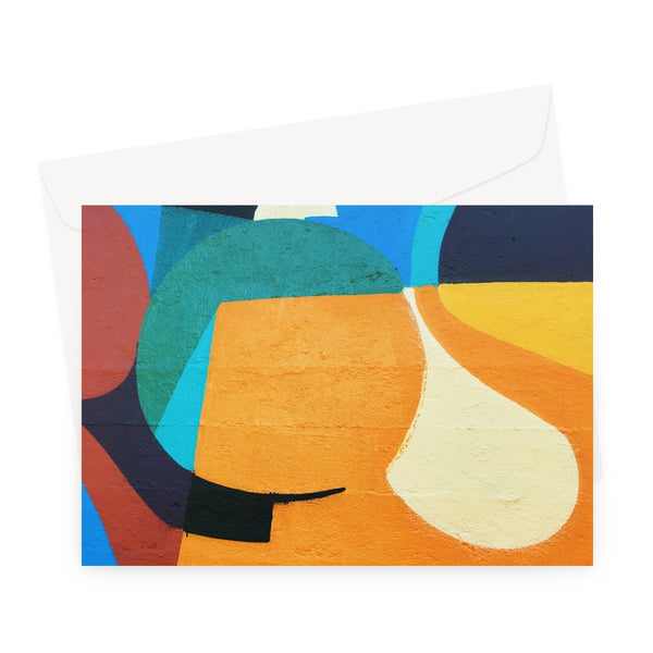 Abstract Vibe Greeting Card