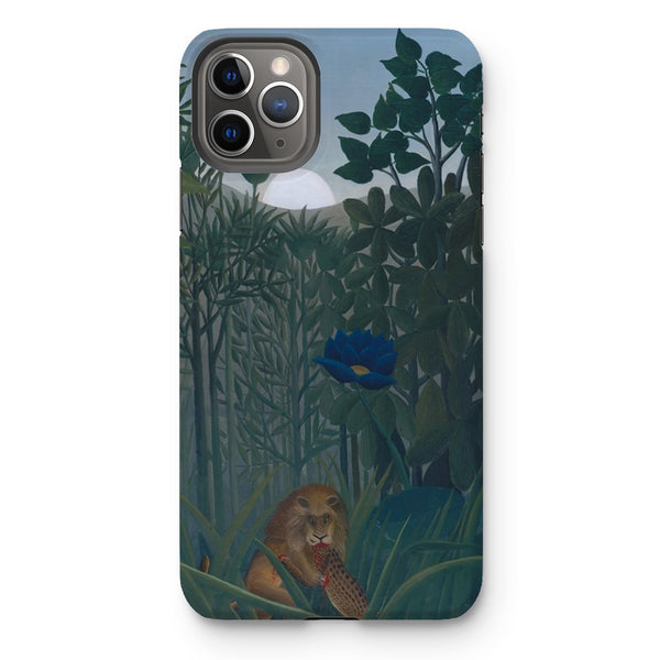 Tropical Forest & The Lion Tough Phone Case