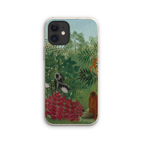 Tropical Forest & Monkeys Eco Phone Case