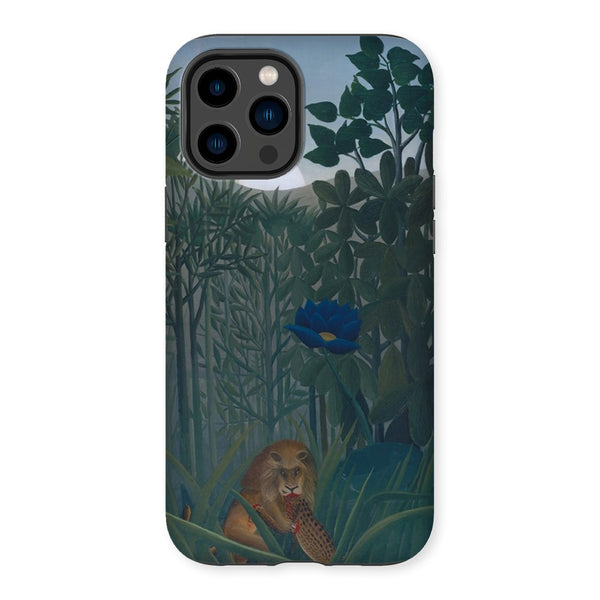 Tropical Forest & The Lion Tough Phone Case