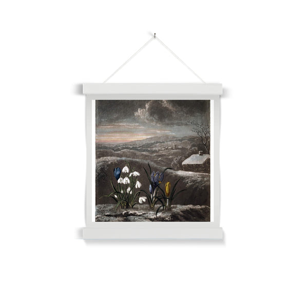 Snowdrops Fine Art Print with Hanger