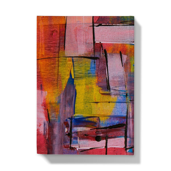 Abstract Close Up Hardback Journal