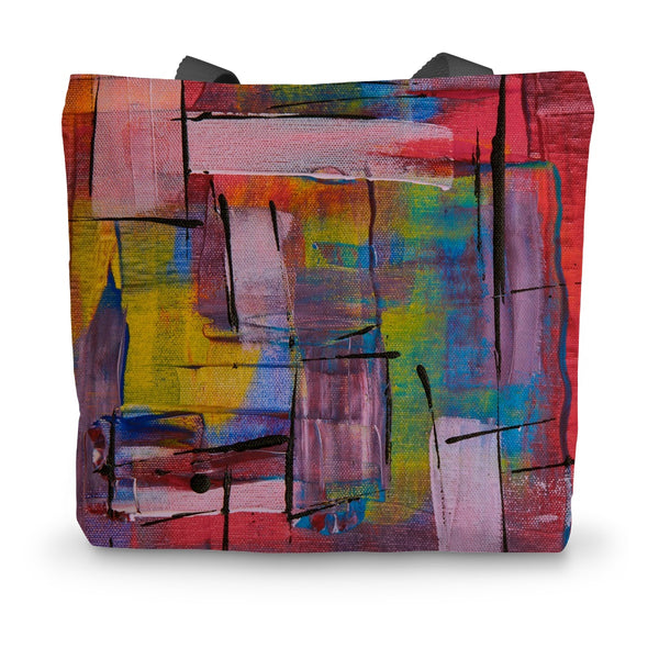 Abstract Close Up Canvas Tote Bag