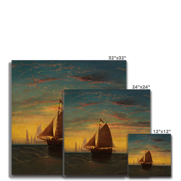 Boston Harbour Canvas