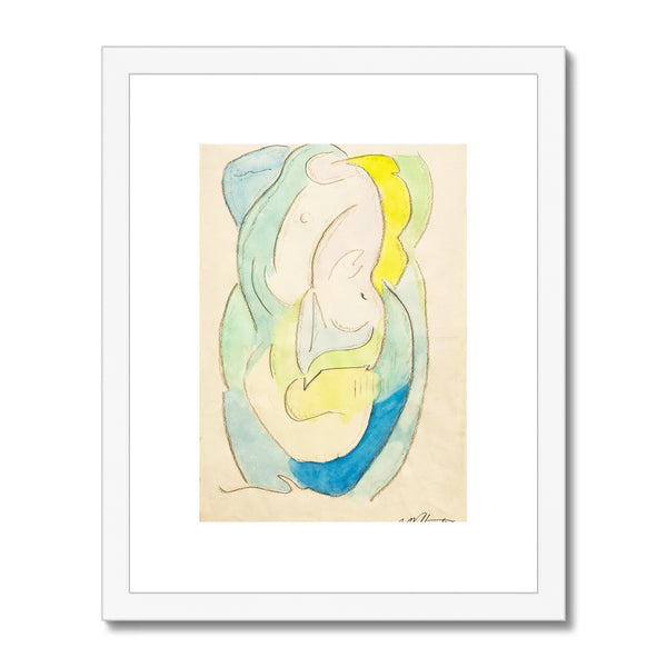 Abstraction Framed & Mounted Print