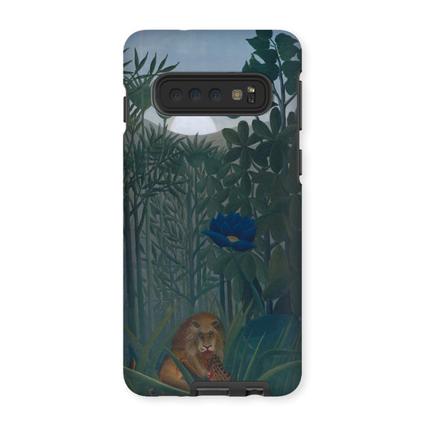 Tropical Forest & The Lion Tough Phone Case