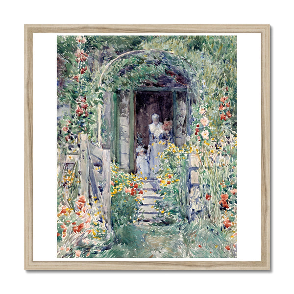 The Garden in its Glory Framed Print