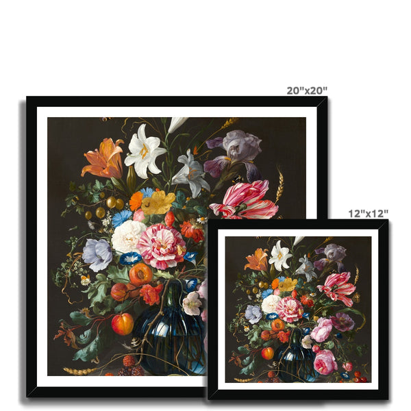 Vase of Flowers Framed Print