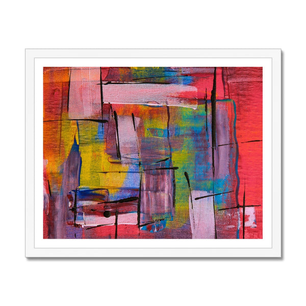 Abstract Close Up Budget Framed Poster