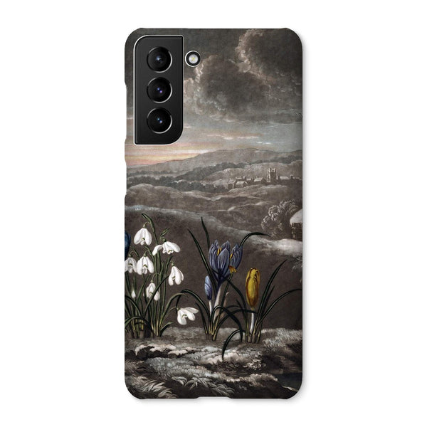 Snowdrops Snap Phone Case