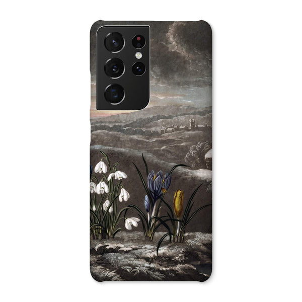 Snowdrops Snap Phone Case