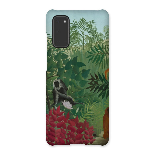 Tropical Forest & Monkeys Snap Phone Case