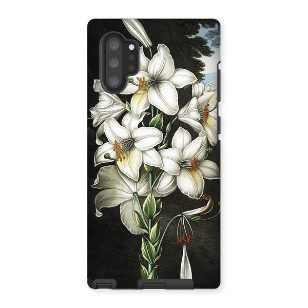 White Lilies Tough Phone Case