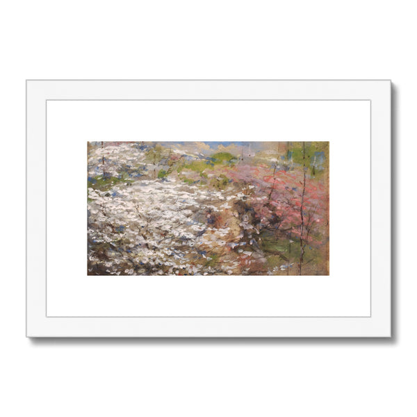 Field of Blossoms Framed & Mounted Print