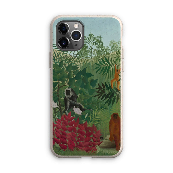 Tropical Forest & Monkeys Eco Phone Case