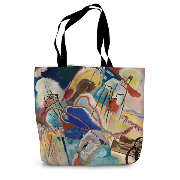 Improvisation No. 30 (Cannons) Canvas Tote Bag