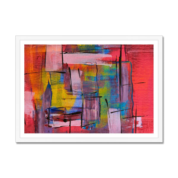 Abstract Close Up Framed Print