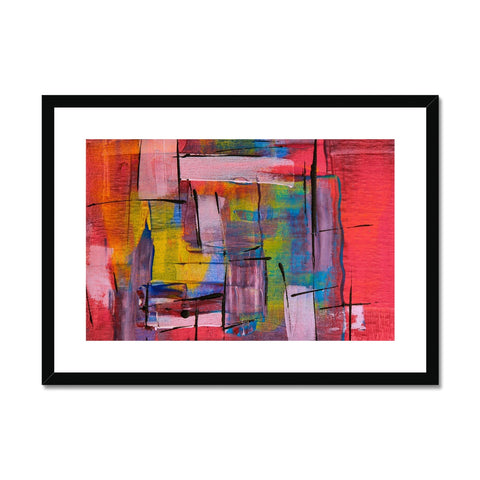 Abstract Close Up Framed & Mounted Print