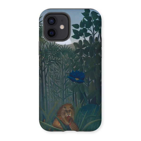 Tropical Forest & The Lion Tough Phone Case