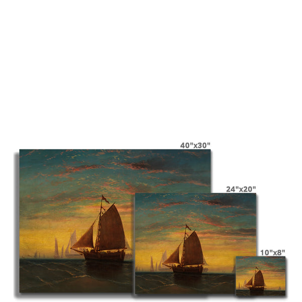 Boston Harbour Canvas