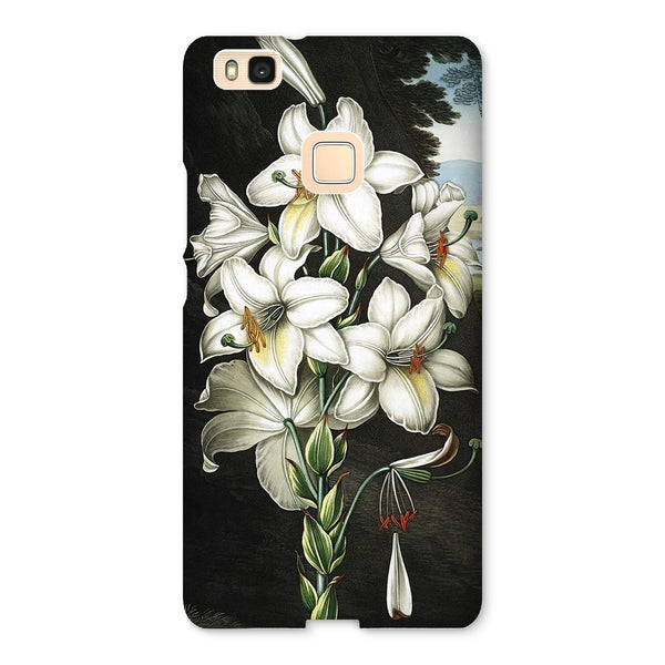 White Lilies Snap Phone Case