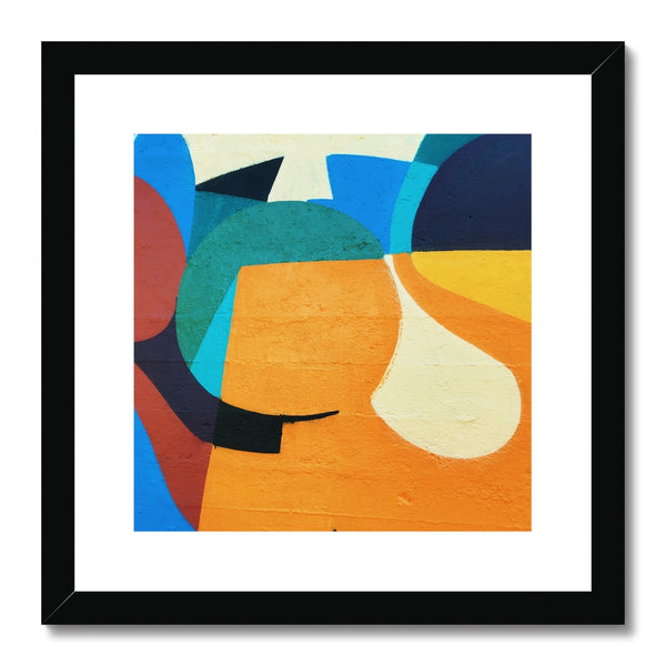 Abstract Vibe Framed & Mounted Print