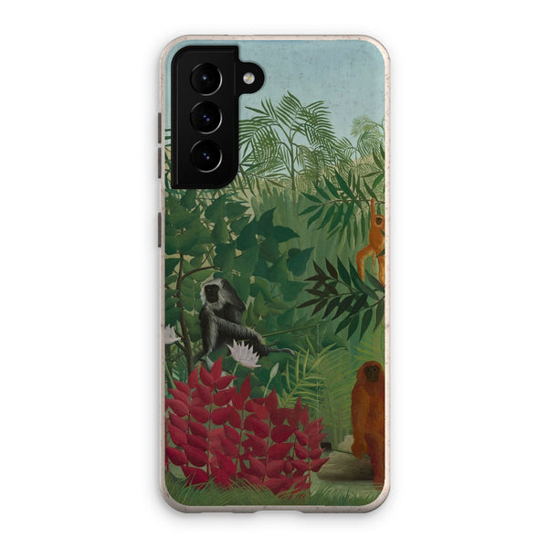 Tropical Forest & Monkeys Eco Phone Case