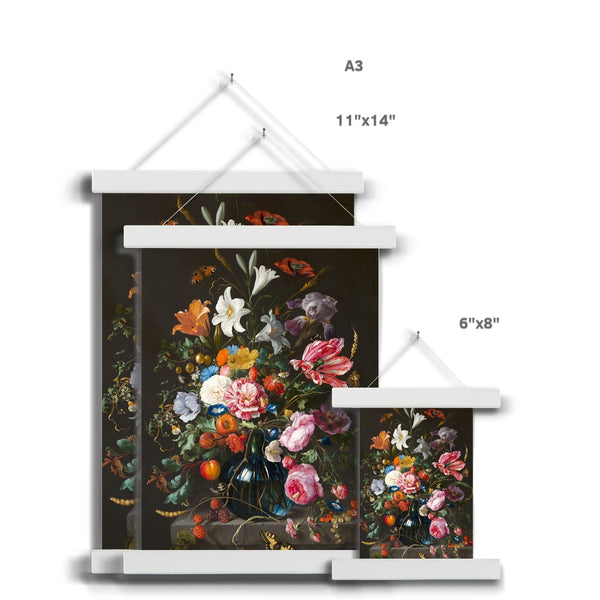 Vase of Flowers Fine Art Print with Hanger