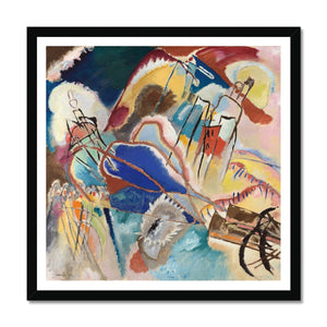 Improvisation No. 30 (Cannons) Framed Print